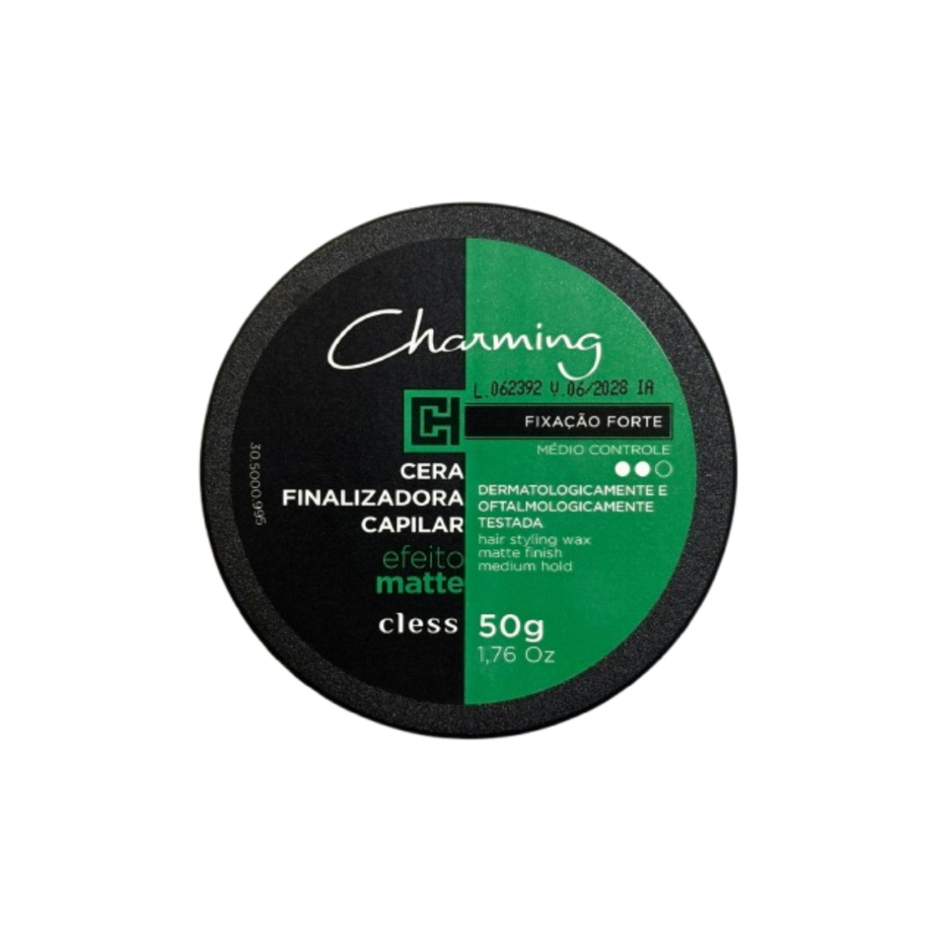 Cless Charming Cera Finalizadora Fixação Forte Efeito Matte 50g