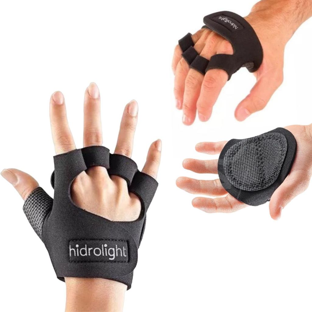 Par Luva Palmar Academia Profissional Treino Musculacao Unissex Protecao Mão Contra Calo Pele Grossa
