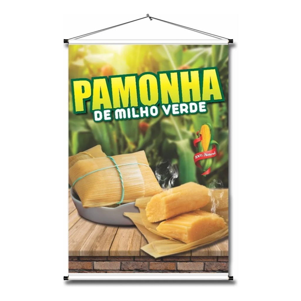 BANNER FAIXA I PAMONHA I MILHO VERDE I 40X60