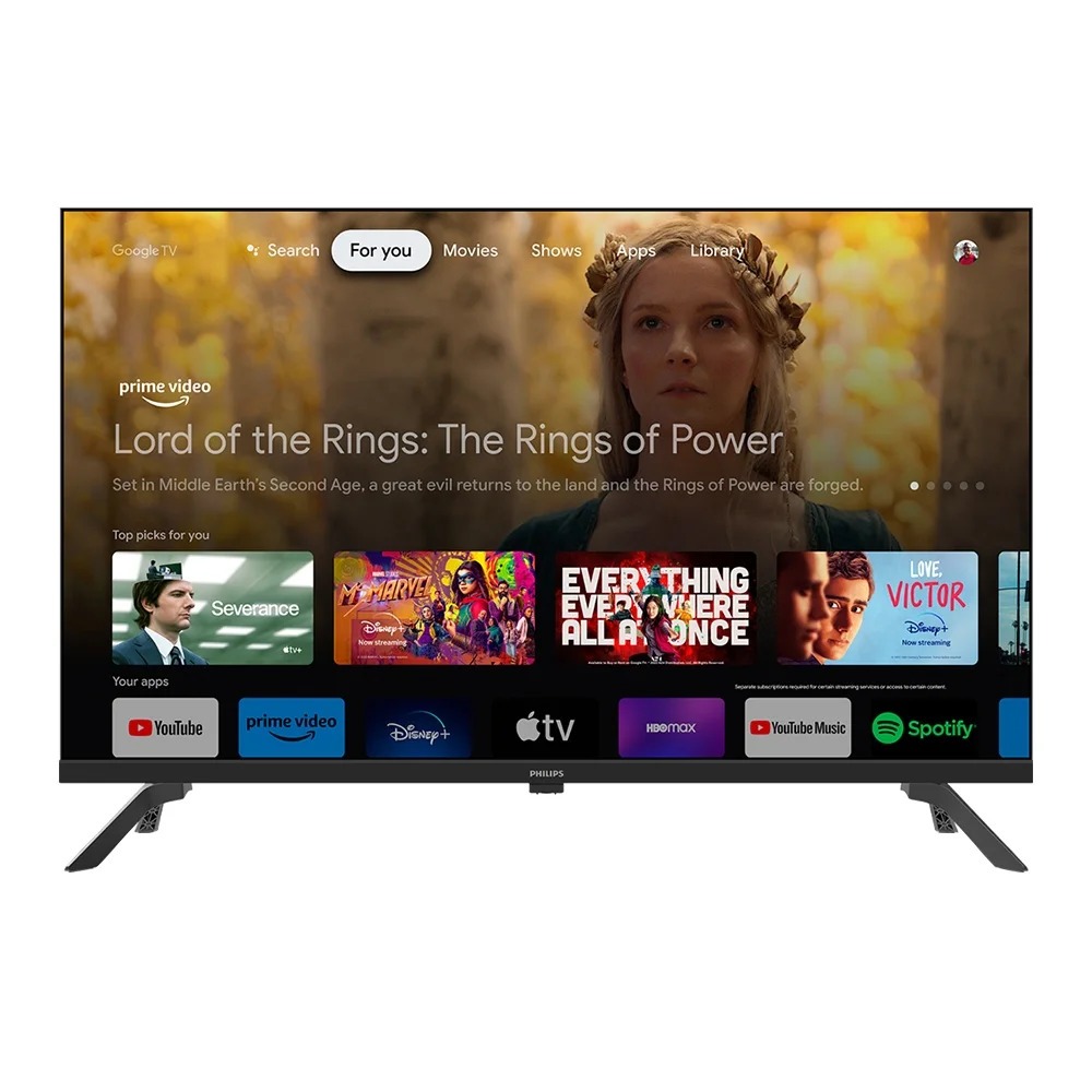 Smart TV Philips 32" LED HD, Google TV, Sem Bordas - 32PHG6909 - detalhe
