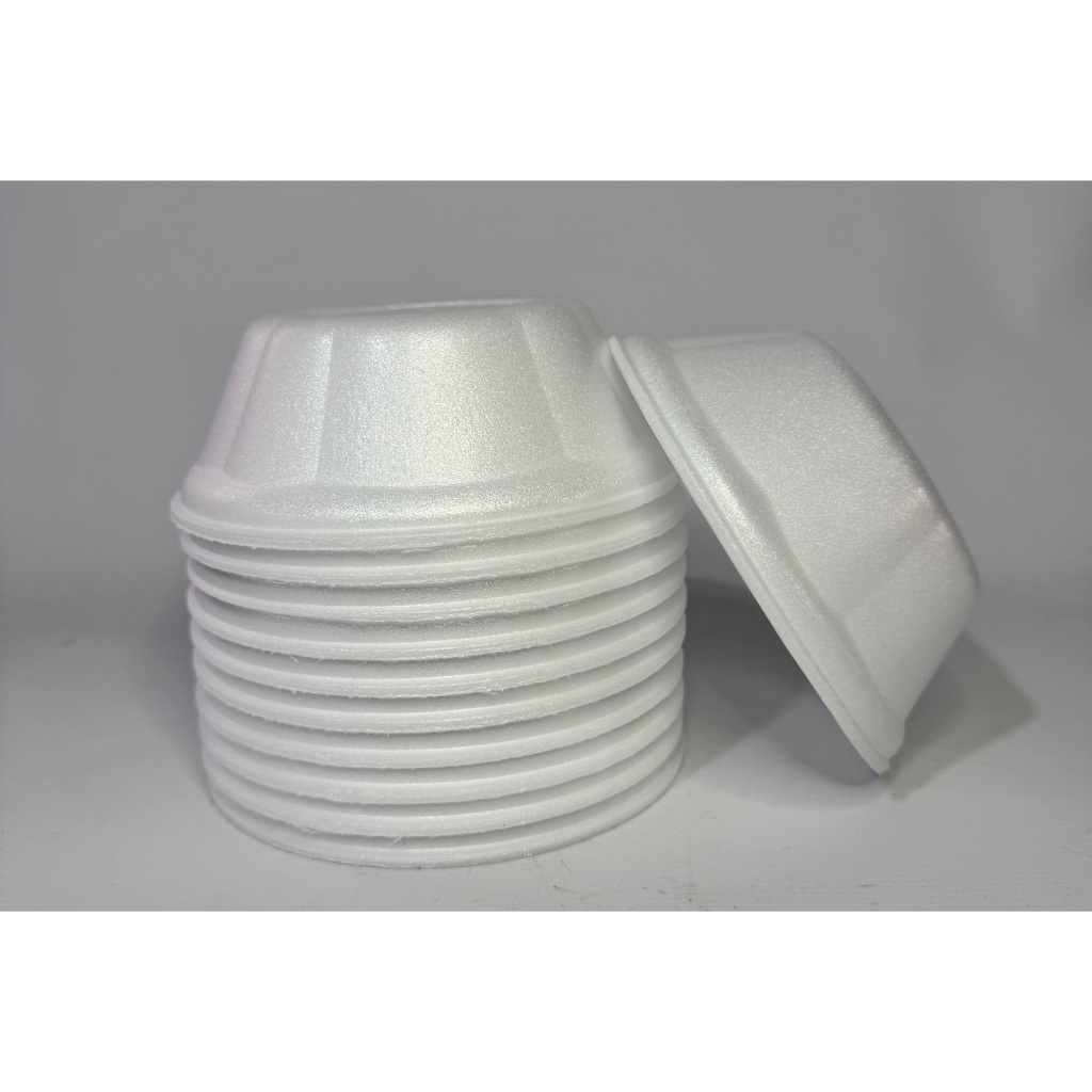 50 Unid. Pote Térmico De Isopor P/ Caldo Açaí Cumbuca 300ml Sem Tampa