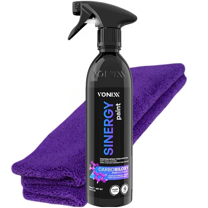 Sinergy Paint 500ml Vonixx Vitrificador Automotivo Em Spray