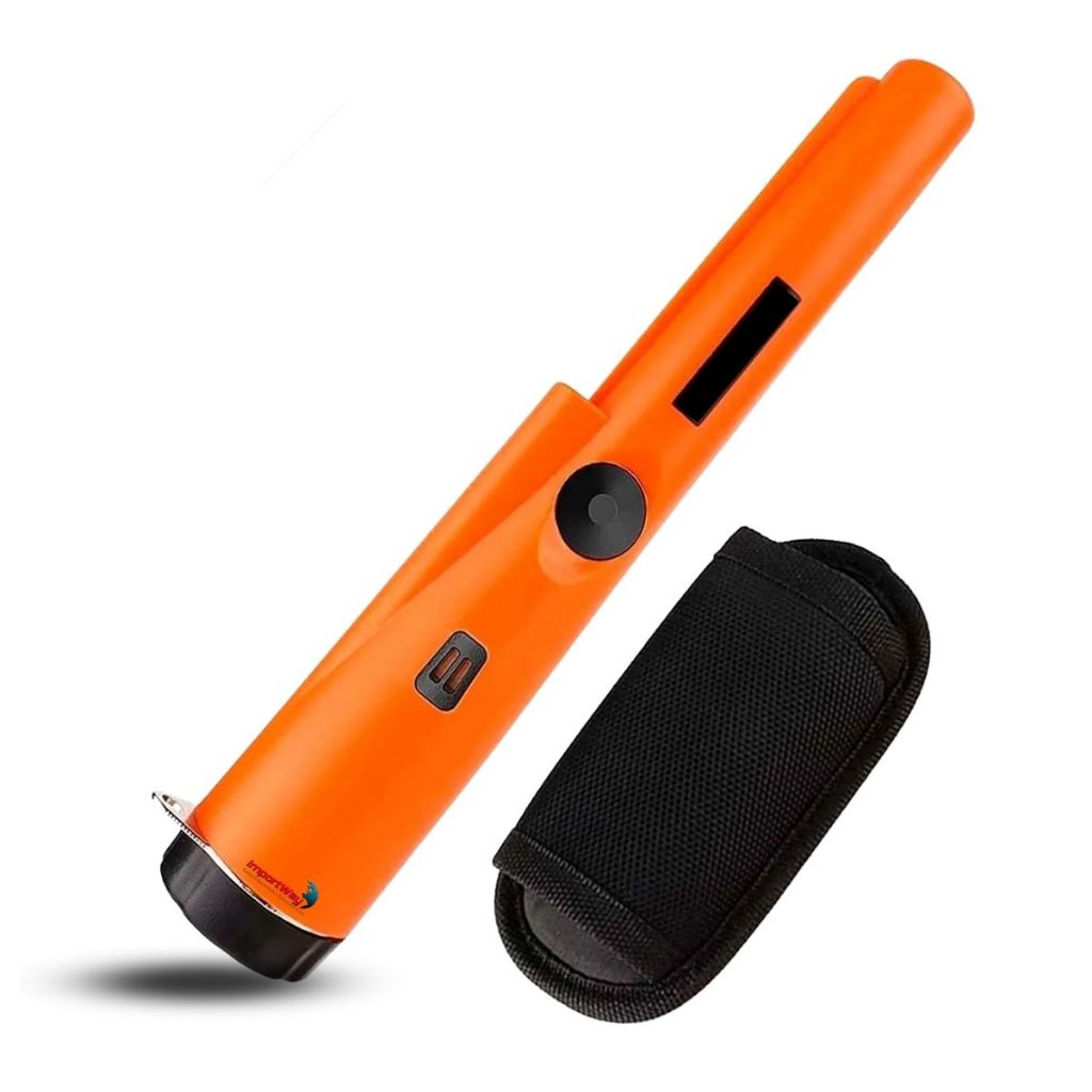 Detector De Metal Portátil Importway 12KHz área de detecção lateral de 360°