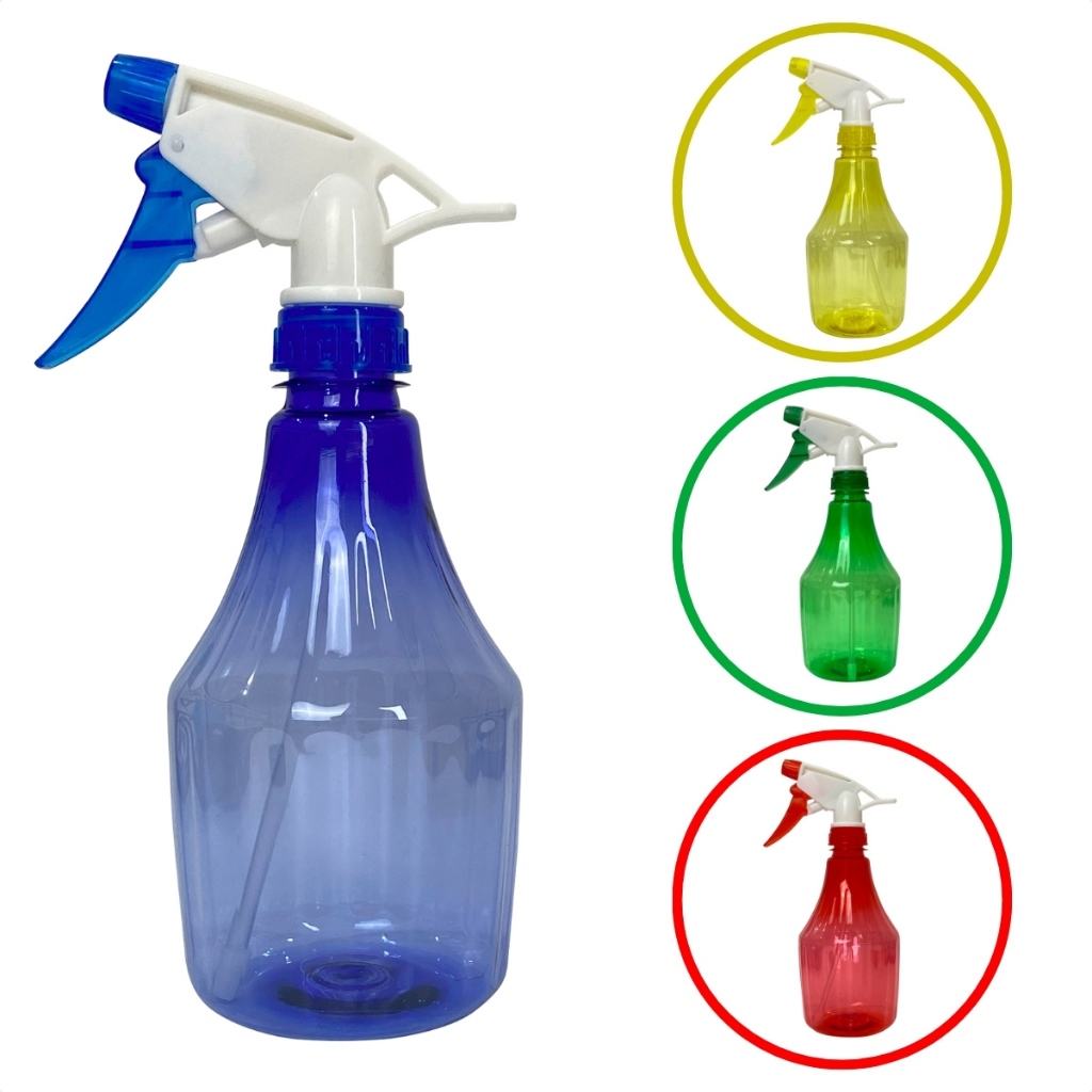 Borrifador Pulverizador Spray Manual 550ml Água Álcool Plantas Jardim Limpeza Profissional Trapp