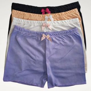 Kit 5 Short Anágua Infantil Confortável Moda Menina Moça De 3 a 12 Anos em Oferta na Shopee