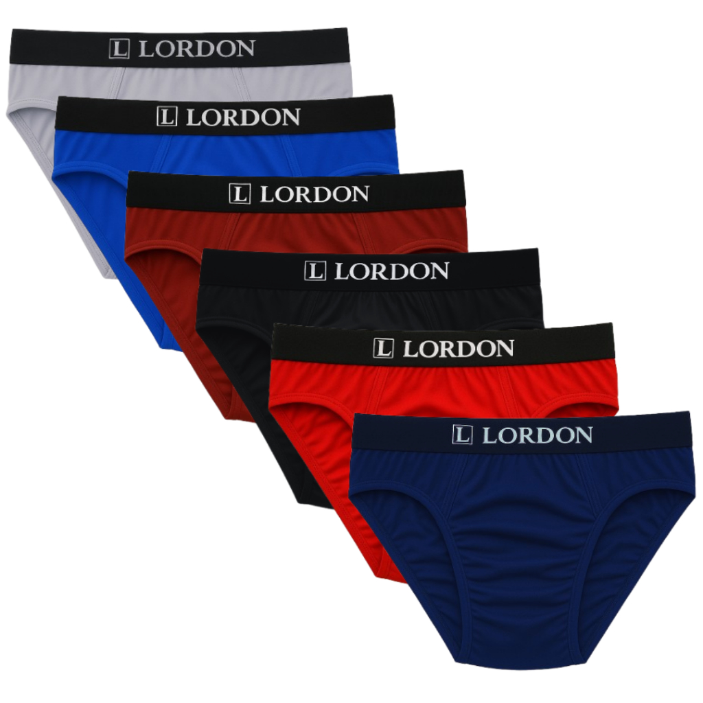 Kit 6 Cueca Slip Adulto Microfibra Do P ao Plus Size