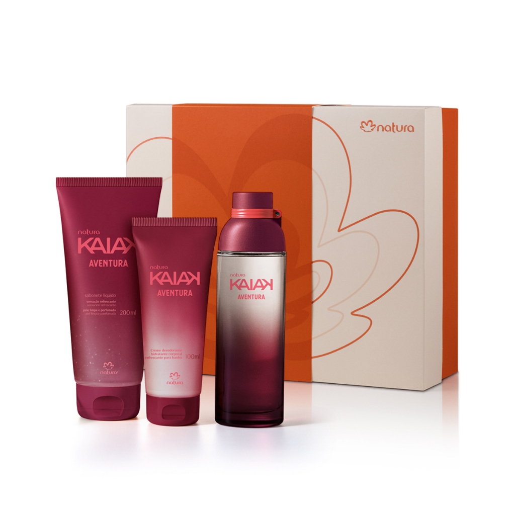 Presente Natura Kaiak Aventura Feminino (3 itens)