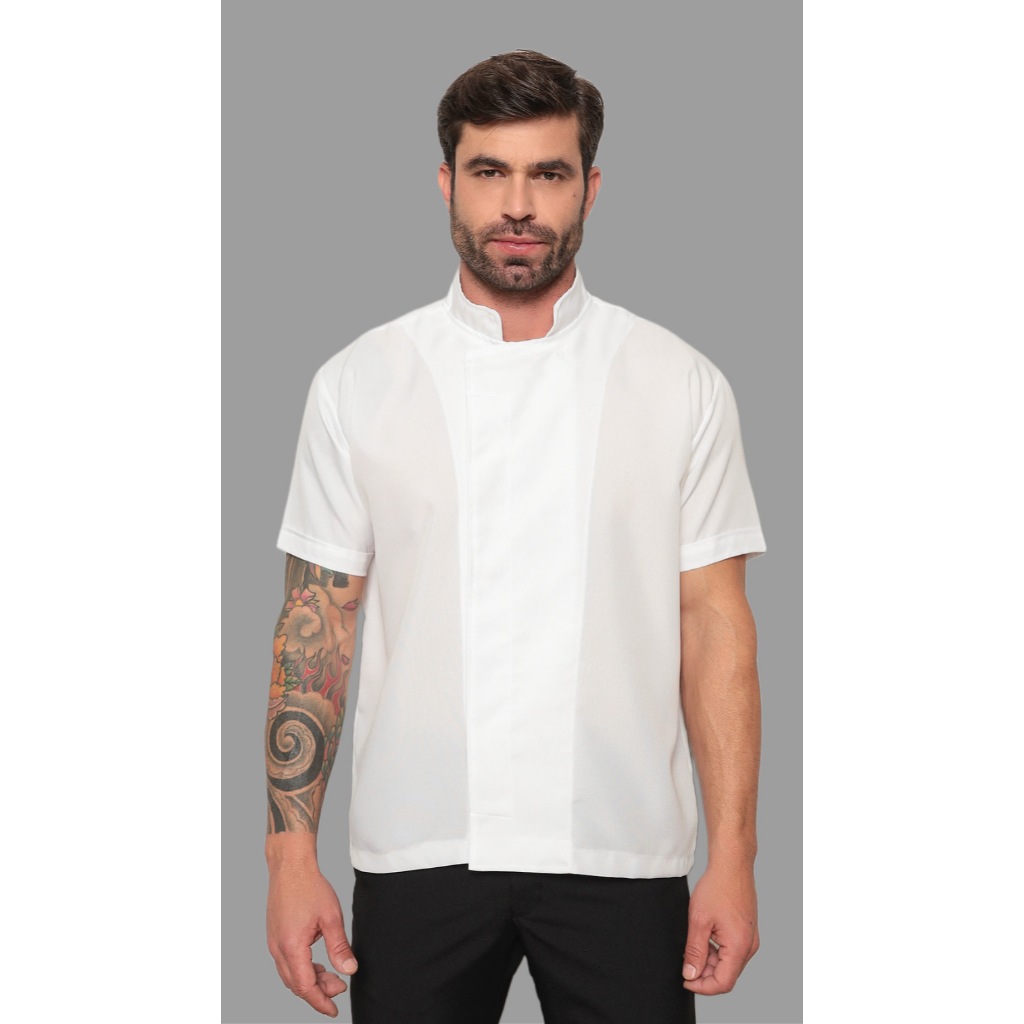 Dolma Chef Masculina Ross Branco ELIA