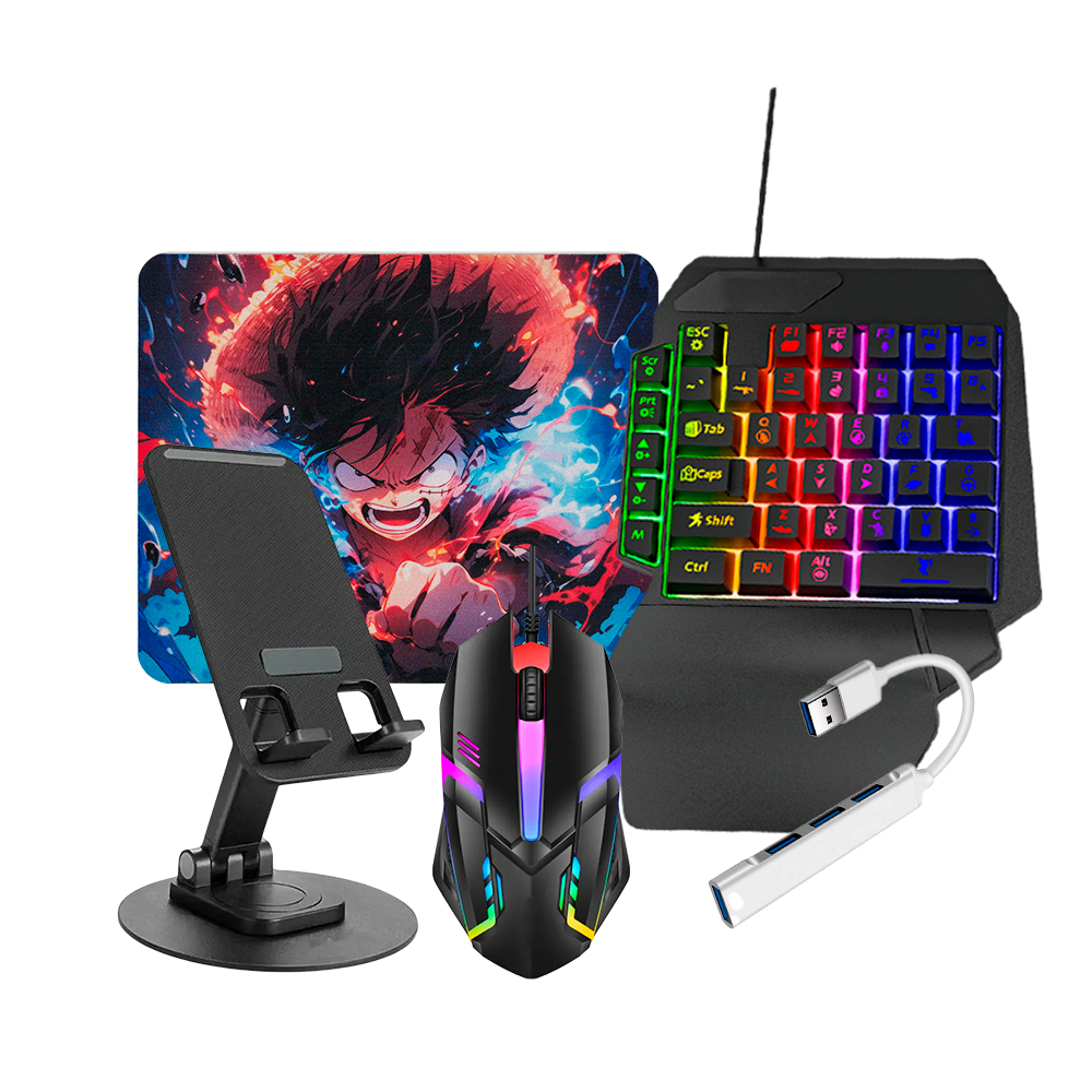 Mobilador Para Celular Jogue igual Computador Teclado e Mouse Gamer Pad Speed e Hub usb