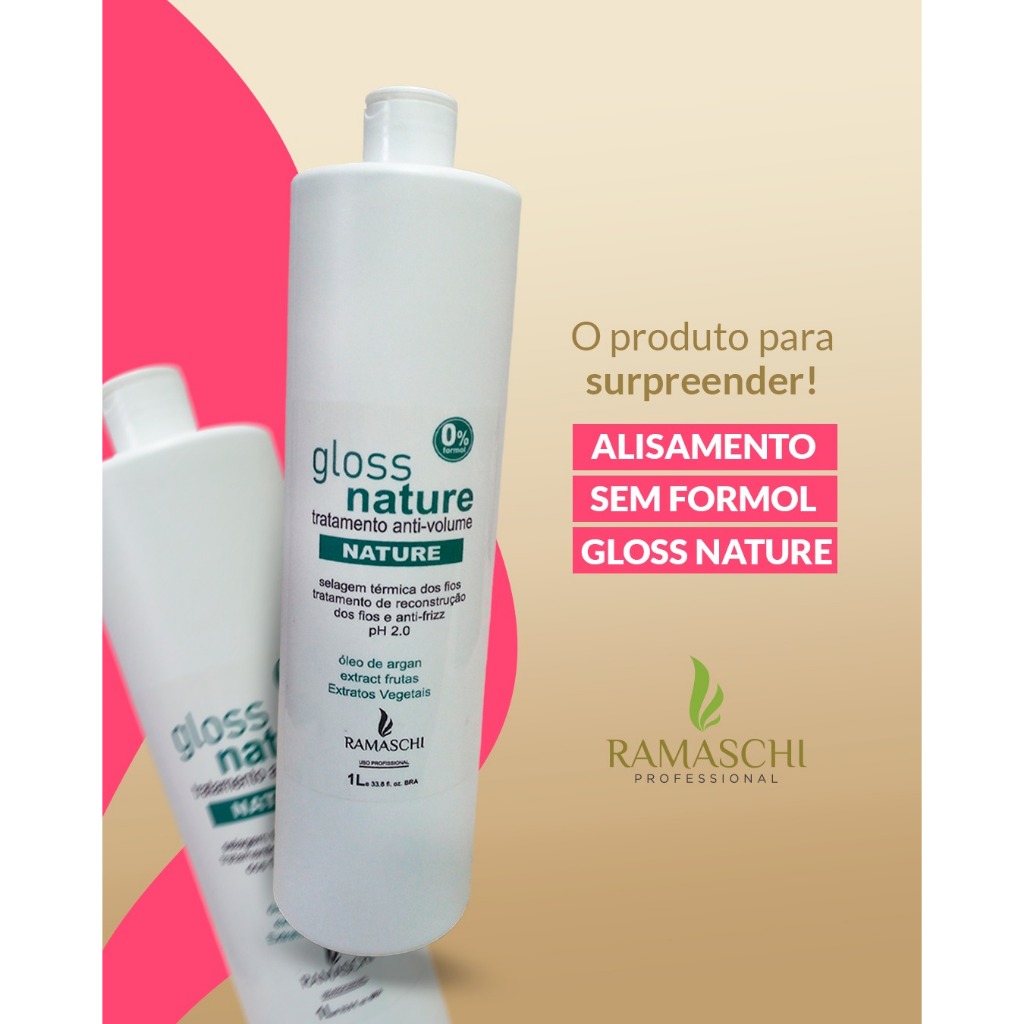 Progressiva Orgânica Sem Formol 1l Ramaschi