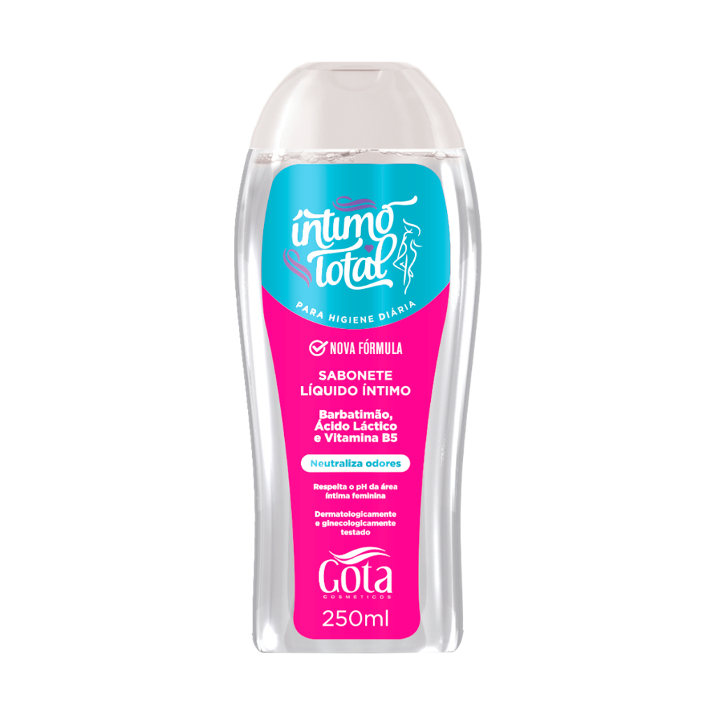 Sabonete Íntimo Total Gota Dourada 250 ml em Oferta na Shopee
