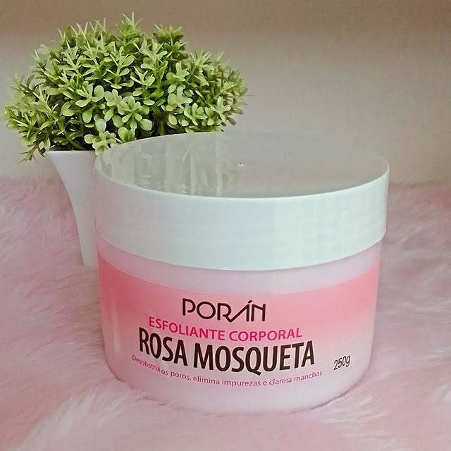 Esfoliante Corporal Rosa Mosqueta Desobstrui Poros Poran 240g