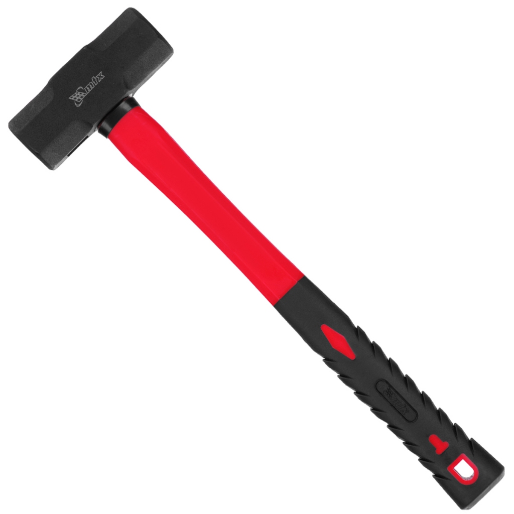 Marreta Oitavada 1,5Kg MTX com Cabo de Fibra de Vidro Emborrachado em Oferta na Shopee