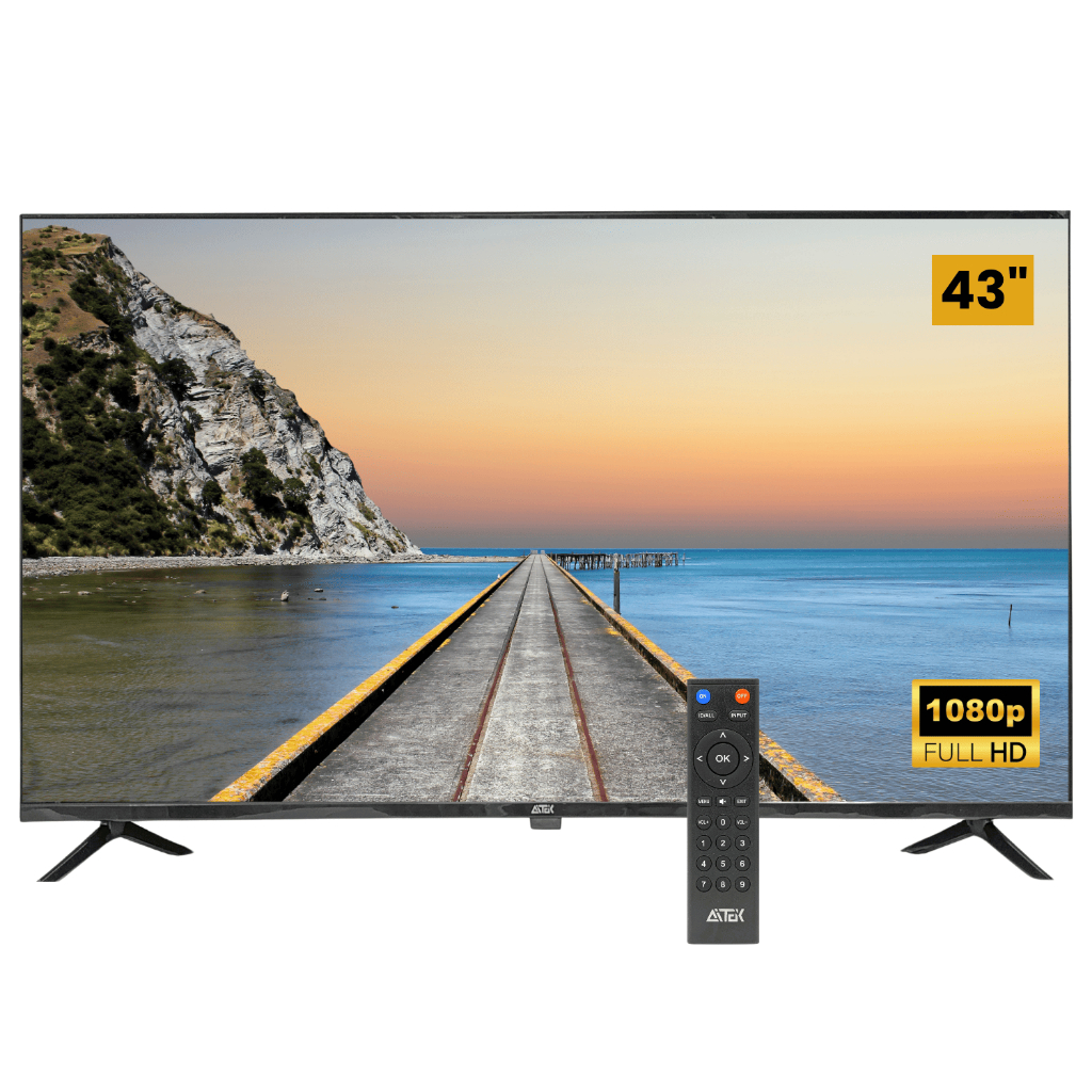 Monitor Painel LED 43" Full HD (1920x1080) 60Hz Painel TFT-LED Alto-Falante Entradas HDMI VGA e USB
