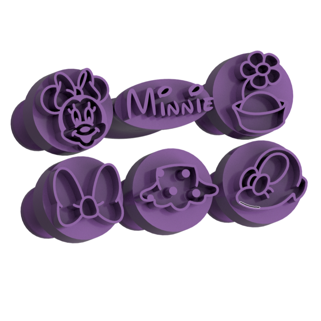 Carimbo para Brigadeiro e Doces - Ratinha Mágica - Kit com 6 unidades em Oferta na Shopee