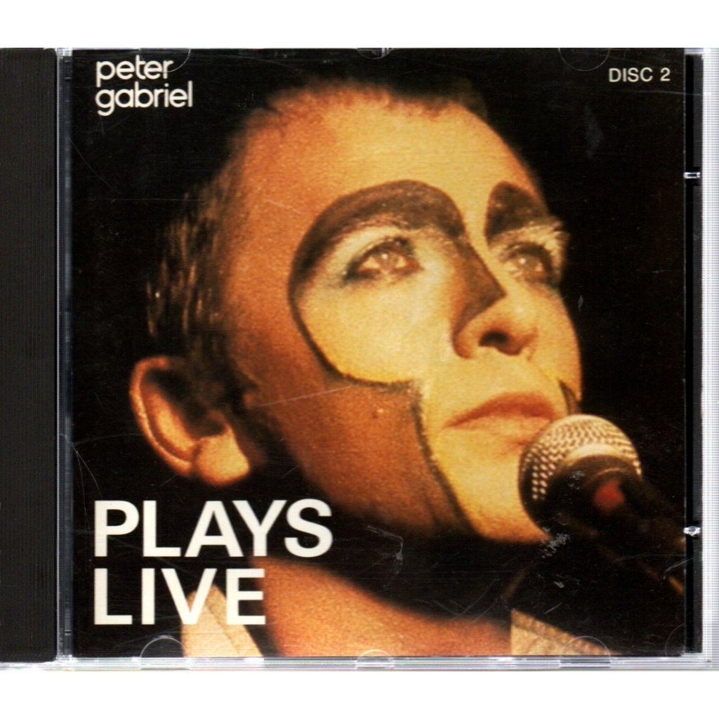 CD PETER GABRIEL - PLAYS LIVE DISC 2 ( USA ) GEFFEN 1983