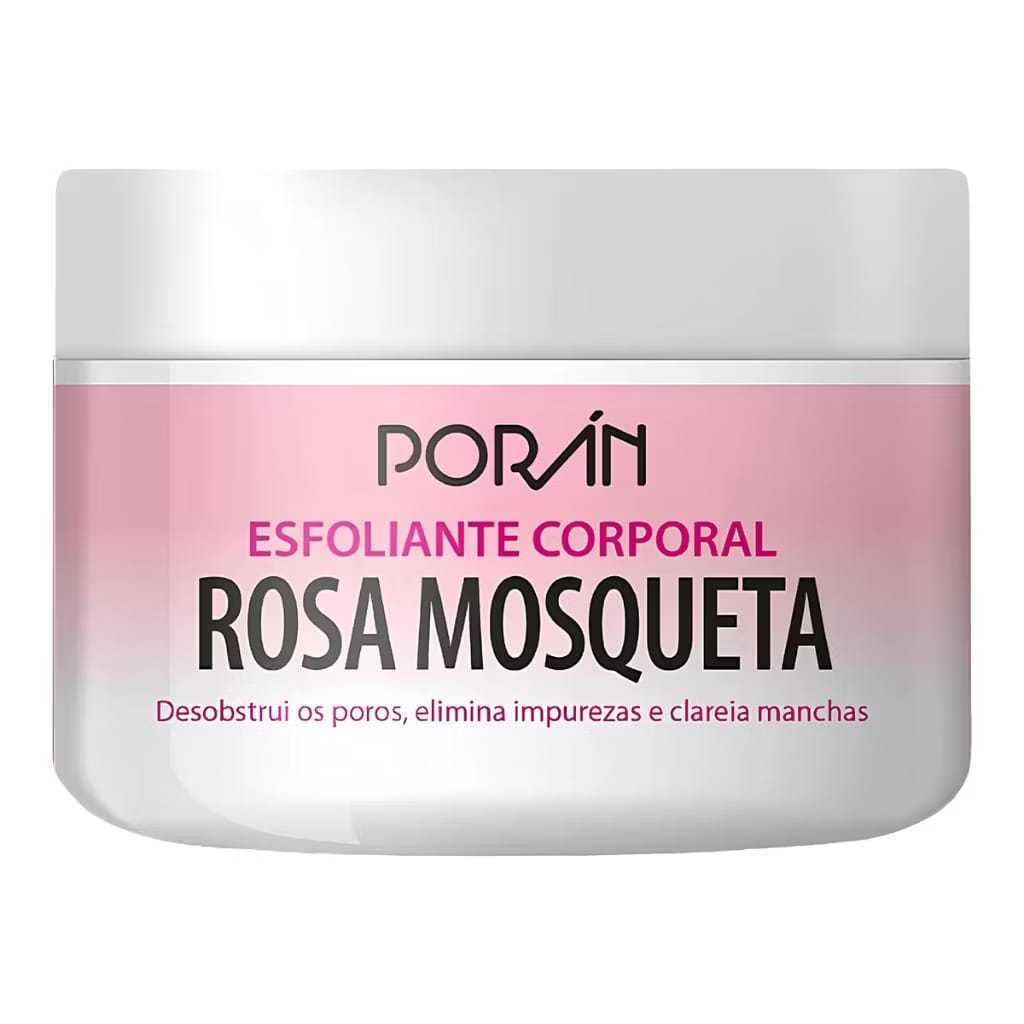 Esfoliante Rosa Mosqueta Porán Hidrata e Renova 240g
