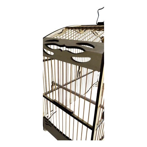 GAIOLAS SIMPLES COLEIRO MARFIM FOSCO FEITA A LASER