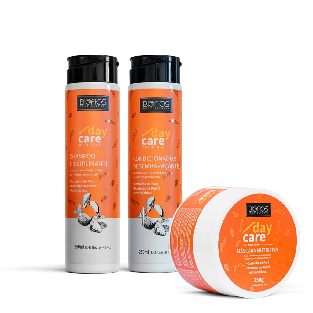 Kit Nutrição Capilar - Day Care Nutrifique - Biofios Profissional