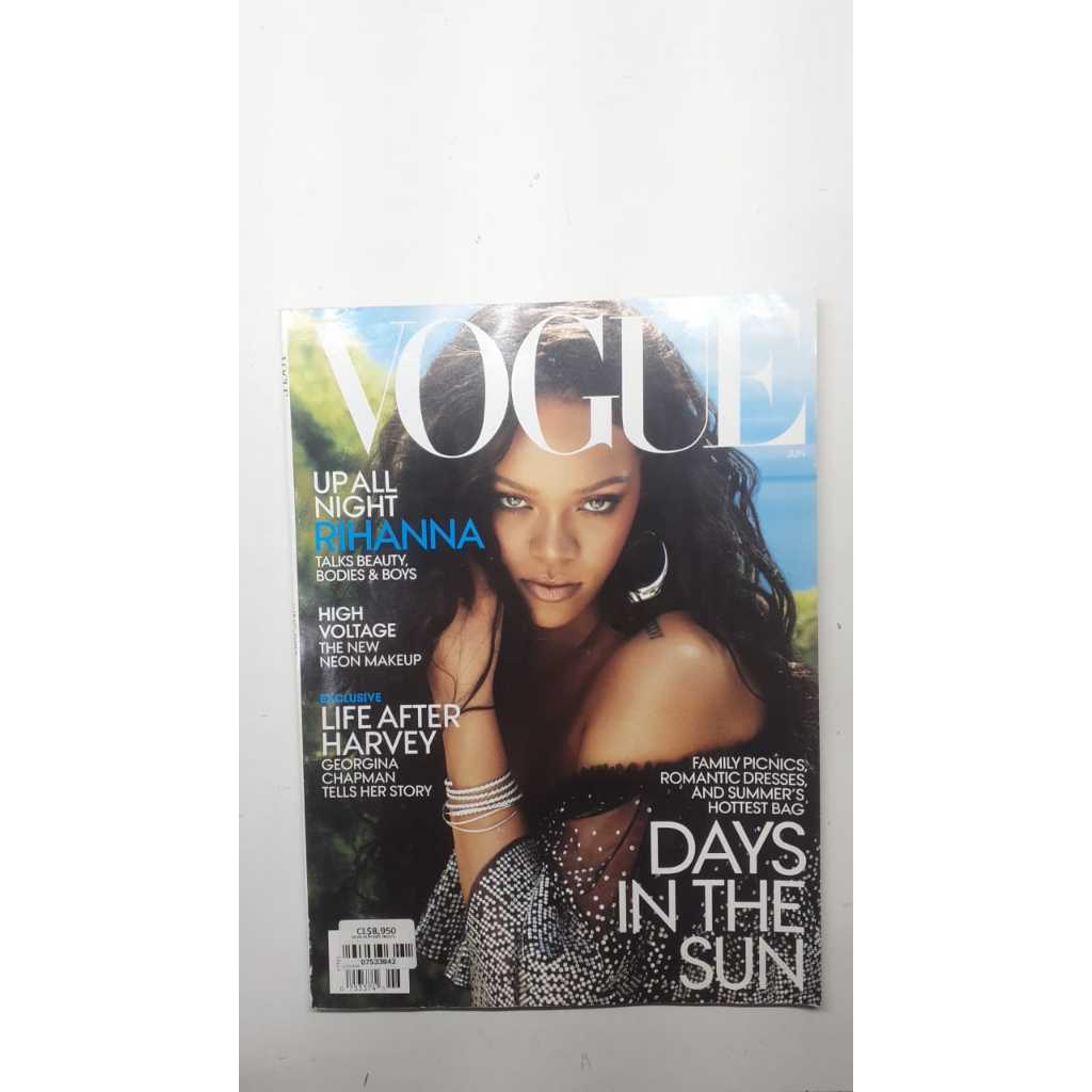 Revista Vogue 1 Junho De 2018 Rhianna 19031