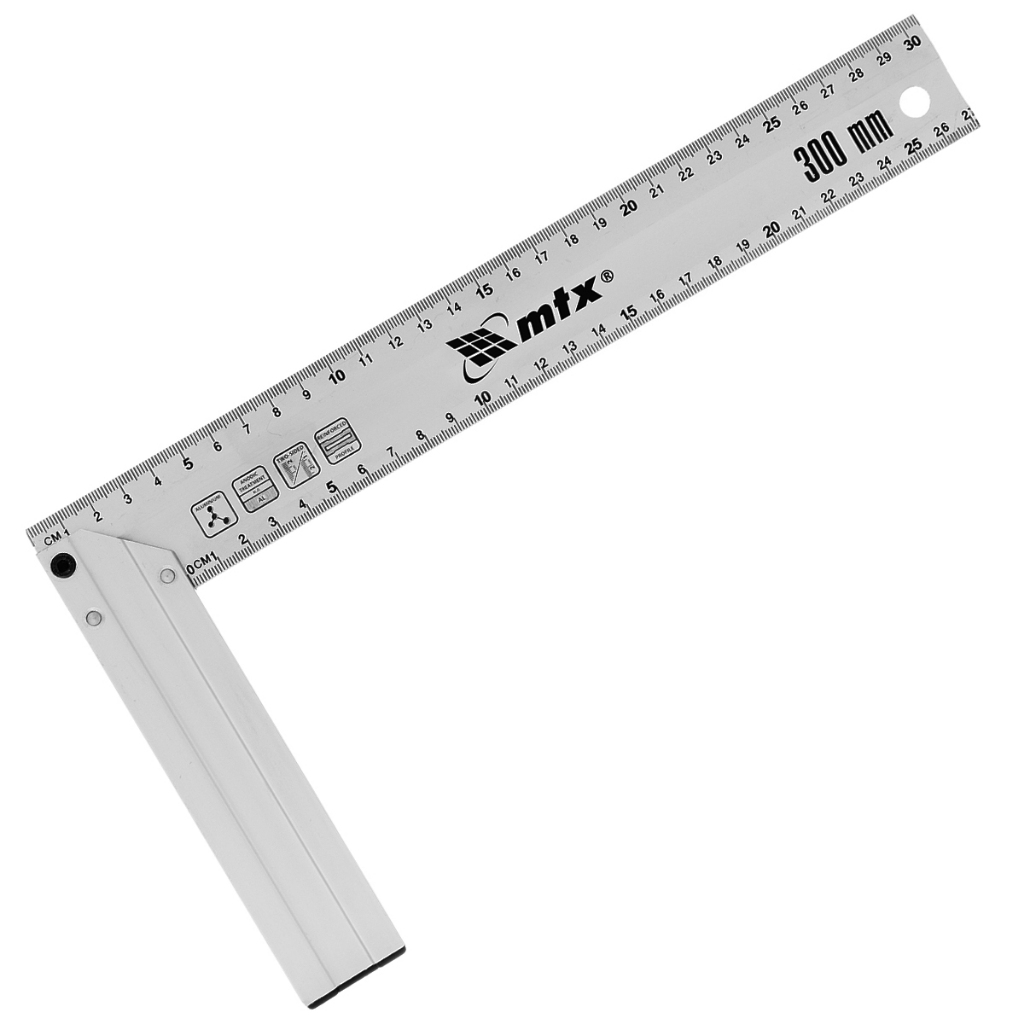 Esquadro de Alumínio 12" MTX 300mm em Oferta na Shopee