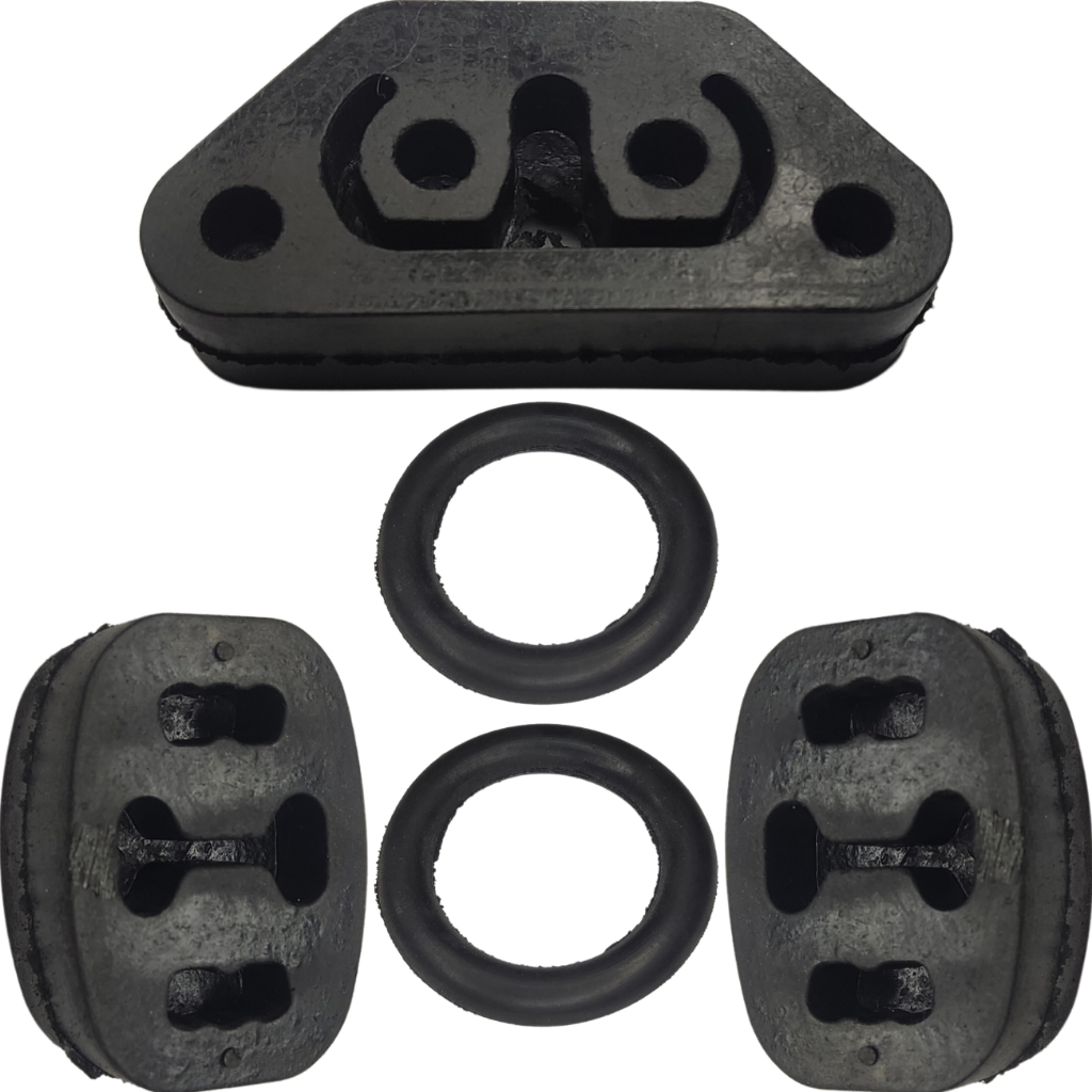 Kit 5 Coxim Borracha Escapamento Fiat Uno Fire 1.0 1.3 1.5