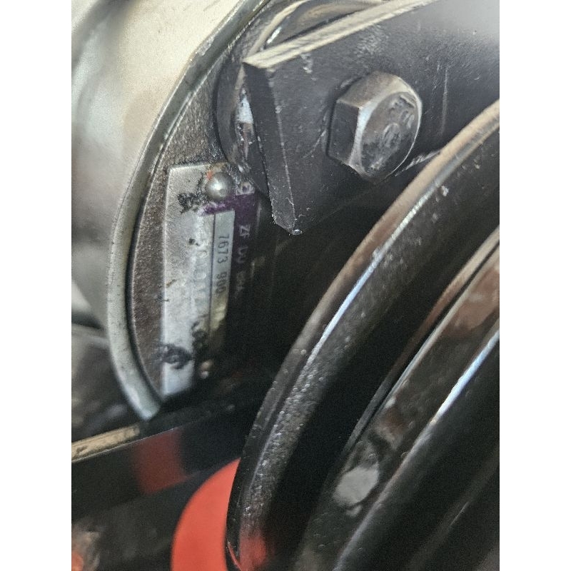 Bomba de direção hidráulica Opala Gargalo remanufaturada original ZF
