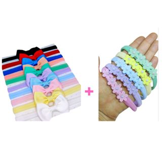 Kits Faixas Laços faixinha para bebe menina Tiara flor para bebê roupinhas bebê saída maternidade enxoval em Oferta na Shopee