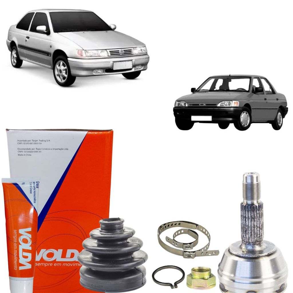 Junta Homocinética Para Ford Escort 1.6 8v 1992 até 1996 e Volkswagen Logus 1.6 8v 1992 até 1996