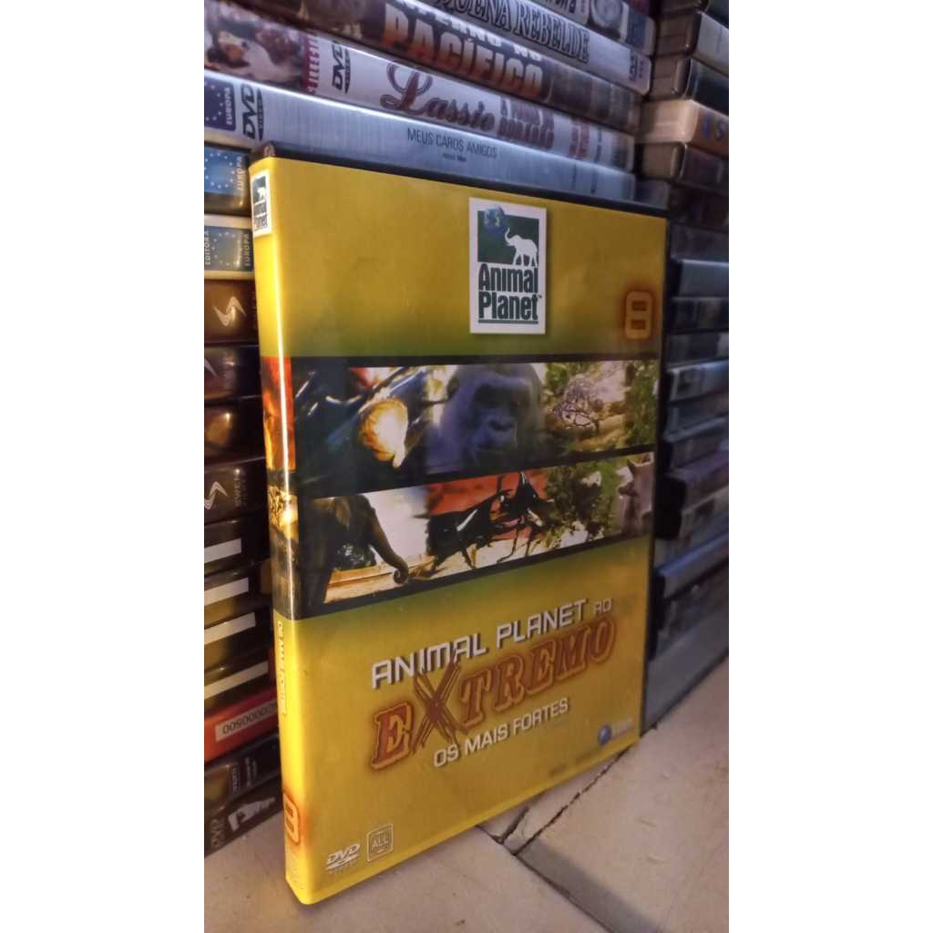 Dvd Animal Planet ao Extremo - Os mais Fortes- discovery Channel -10 animais mais fortes do mundo