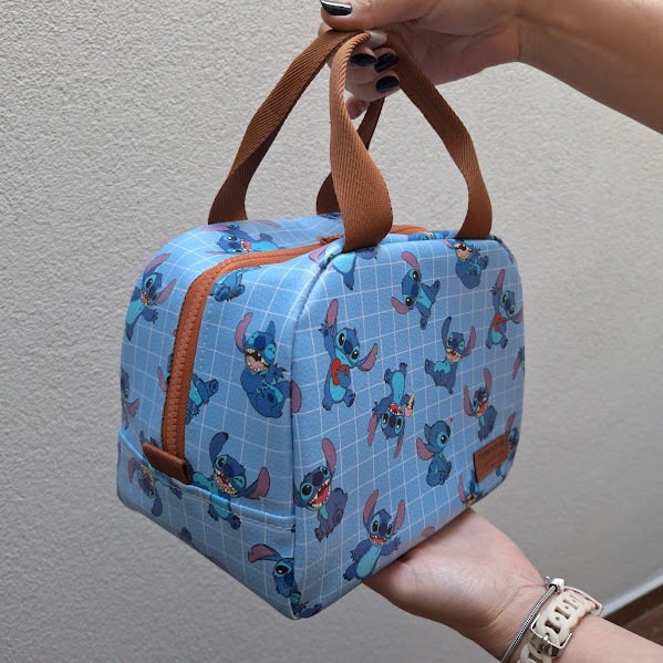 Lancheira Bolsa Térmica Premium | escolar infantil trabalho caminhão stitch gabby harry potter capivara patrulha canina