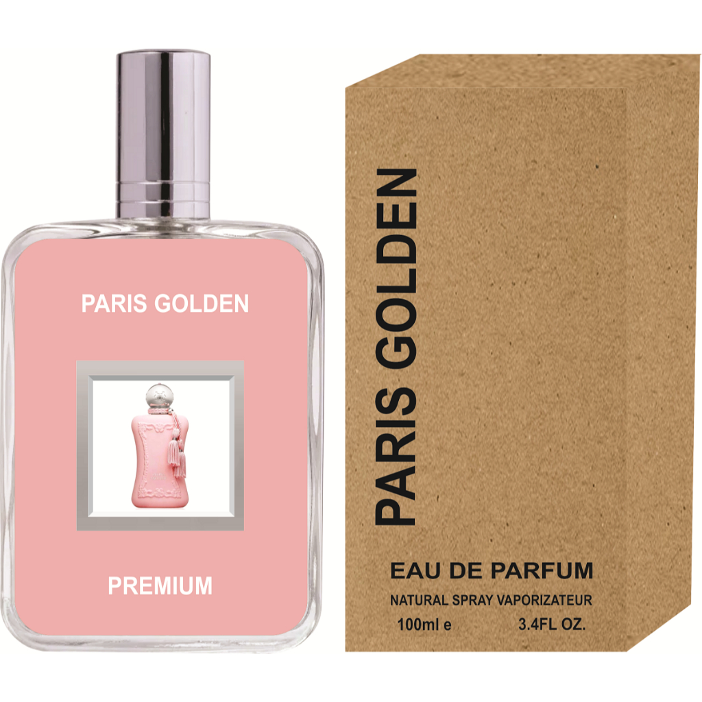 Perfume Feminino Fixação e Semelhança  Premium  Floral Frutado Gourmand  Paris Golden N°34  Lacrado 100ml