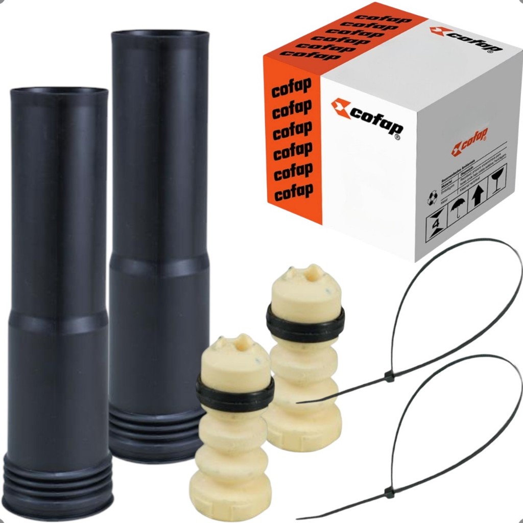 Kit Batente Coifa Amortecedor Traseiro Original Cofap Vw Golf Jetta Tsi 2014 A 2021