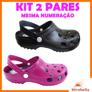 Kit 2 Chinelo Babuche Unissex Leve Confortável em Oferta na Shopee