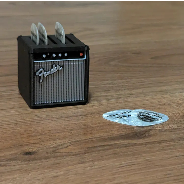 Suporte Para Palhetas Mini Amplificador - Organização Suporte Quarto Estúdio