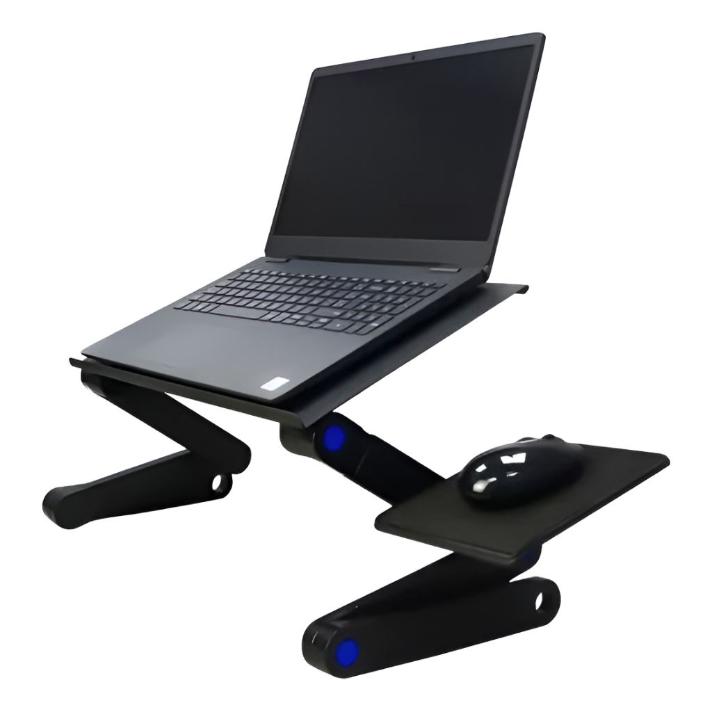 Suporte Mesa Articulado Notebook Com Mousepad Escritório Cama OR-248