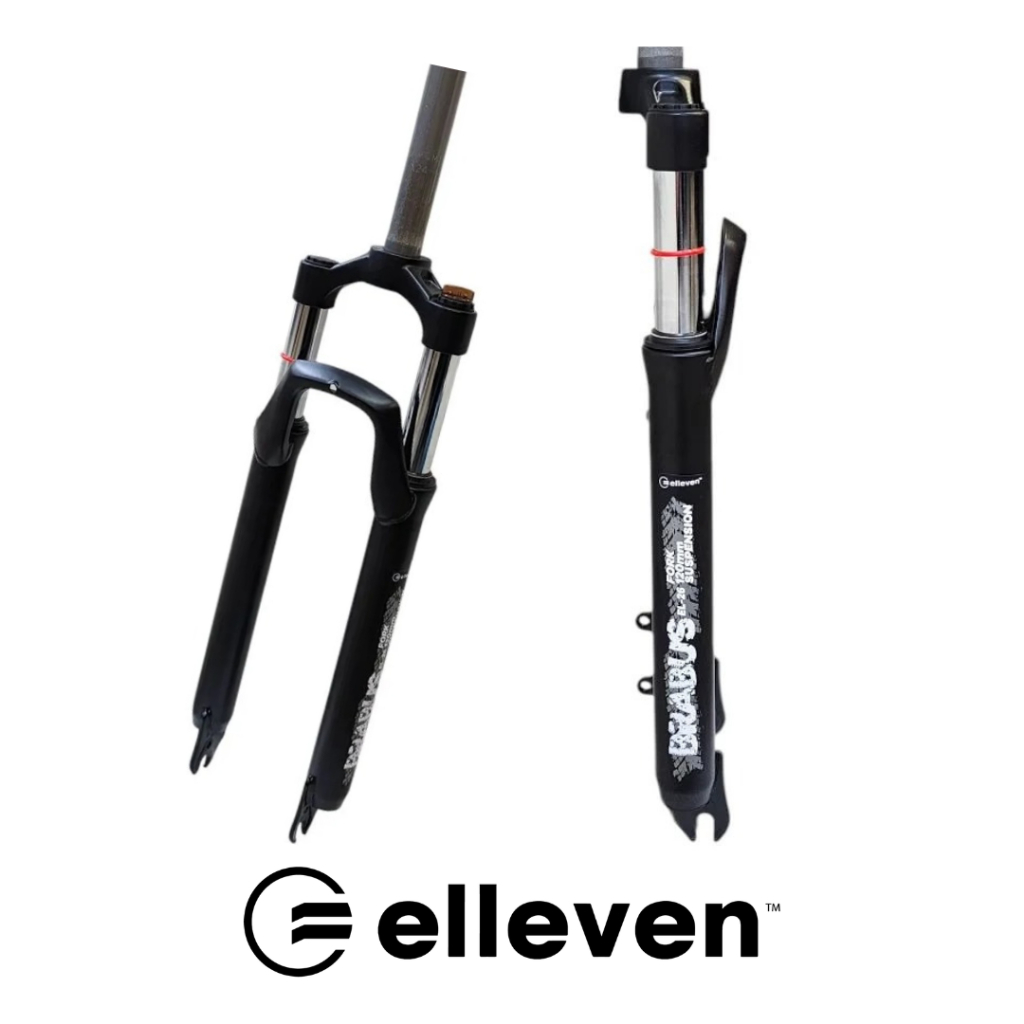 GARFO SUSPENSÃO de BIKE ARO 26” AHEADSET BRABUS AÇO/ALUM 100MM COM PRÉ LOAD - ELLEVEN