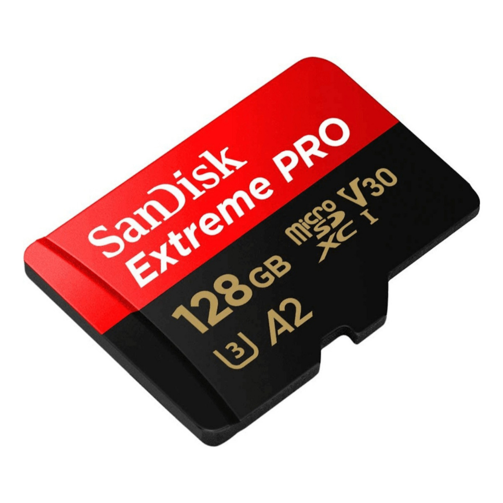 Cartão Memória 128gb Micro Sd Extreme Pro 200mbs V30 Sandisk