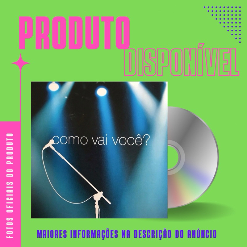CD COMO VAI VOCÊ? - Daniela Mercury, Vanessa da Mata, Chitãozinho e Xororó, Zezé Di Camargo e Luciano, Maria Bethânia