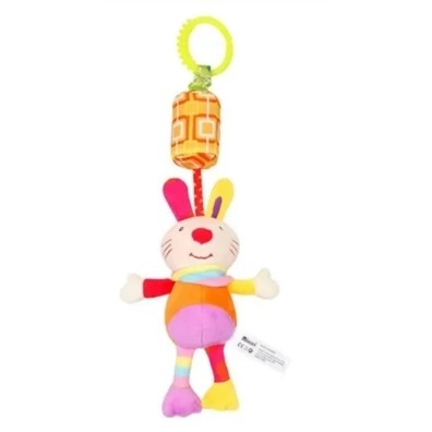 Mobile Pelúcia Chocalho Mordedor Barulho Brinquedo Sensorial Pendurar Berço Carrinho Bebê Conforto