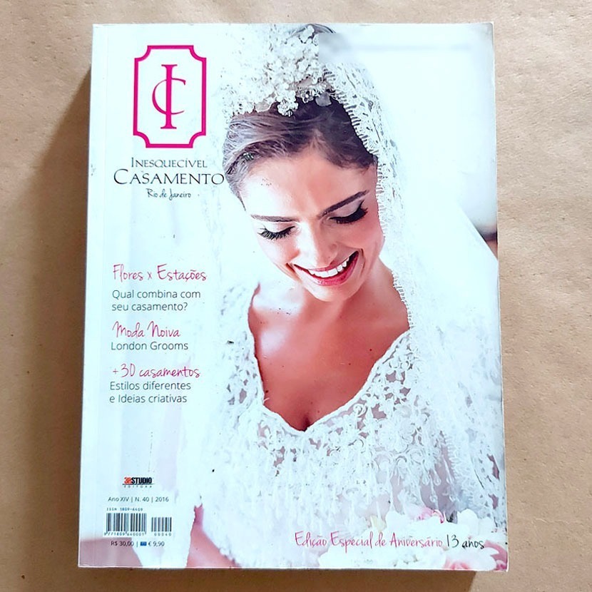 Revista Inesquecível Casamento Rio De Janeiro N40 2016 Noiva