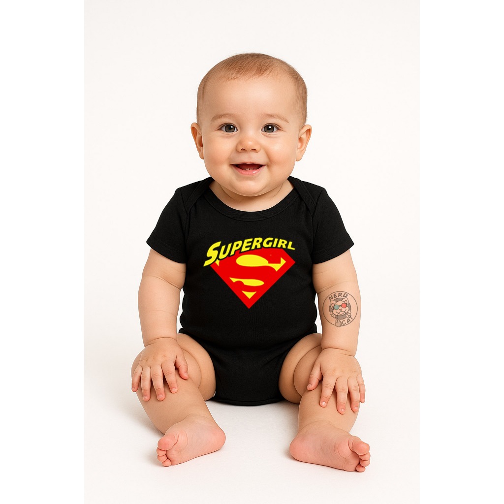 body bori bodie baby bebe fantasia super girl superman super heroina serie filme jogo cartoonkara comic HQ  super homem