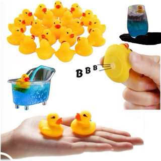 Kit's Com 50 - 25 e 10 Patinhos de Borracha - Mini Patinhos Amarelos de Borracha para Banho do Bebe e drinks em Oferta na Shopee