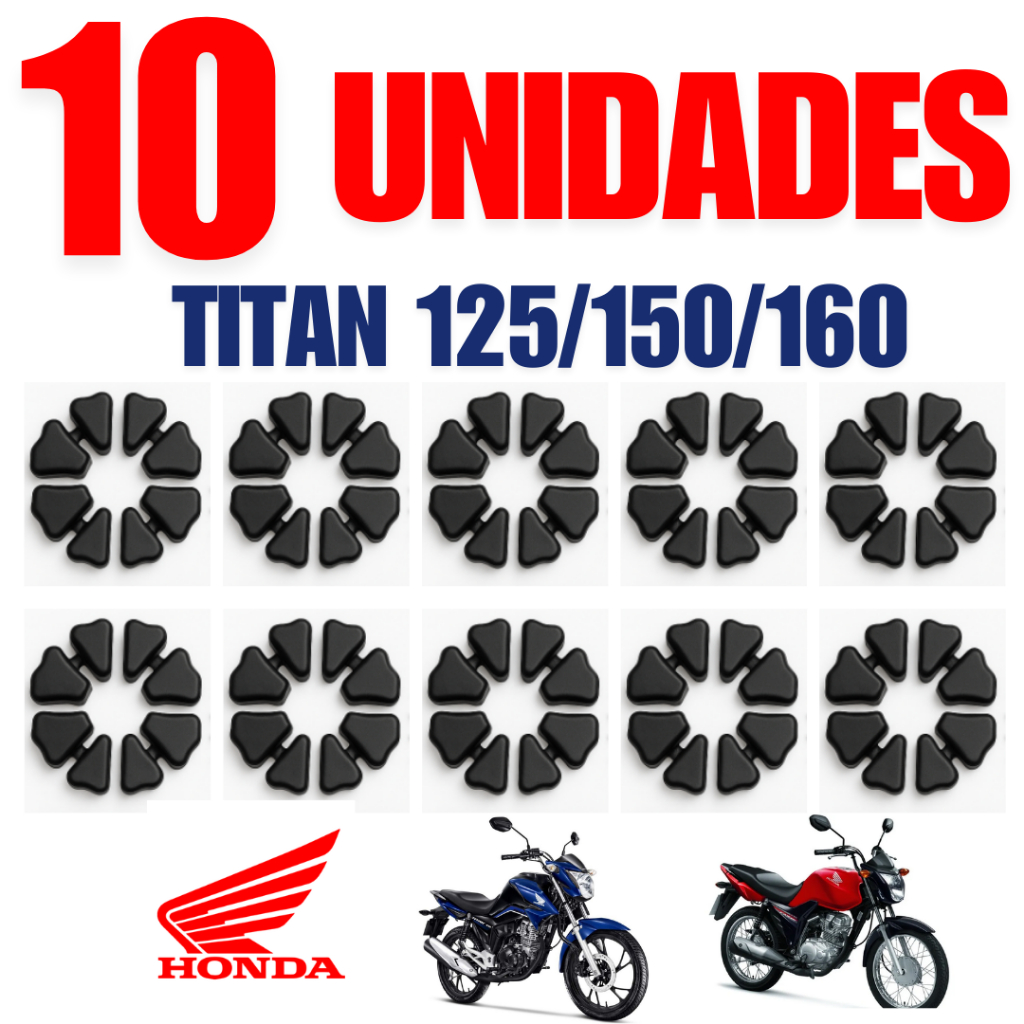 BUCHA DA COROA COXIM TITAN 150 / 160 - FAZER 150 - BIZ -  YBR 125 - 10 UNIDADES -ATACADO em Oferta na Shopee