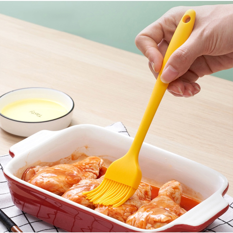 Pincel de Silicone Pequeno 21cm Confeitaria Cozinha