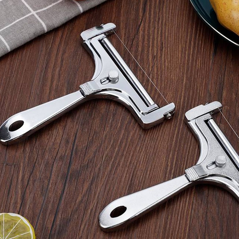 Cortador de Queijo Manual de Espessura Ajustável Cortador de Queijo Manual de Espessura Ajustável em Oferta na Shopee