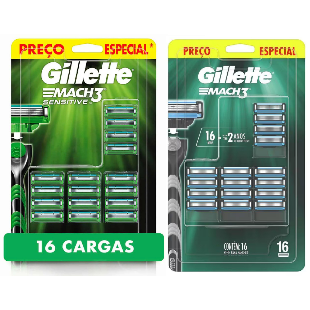 Recarga Gillette Mach3: Onde Comprar | BuscaProdutos