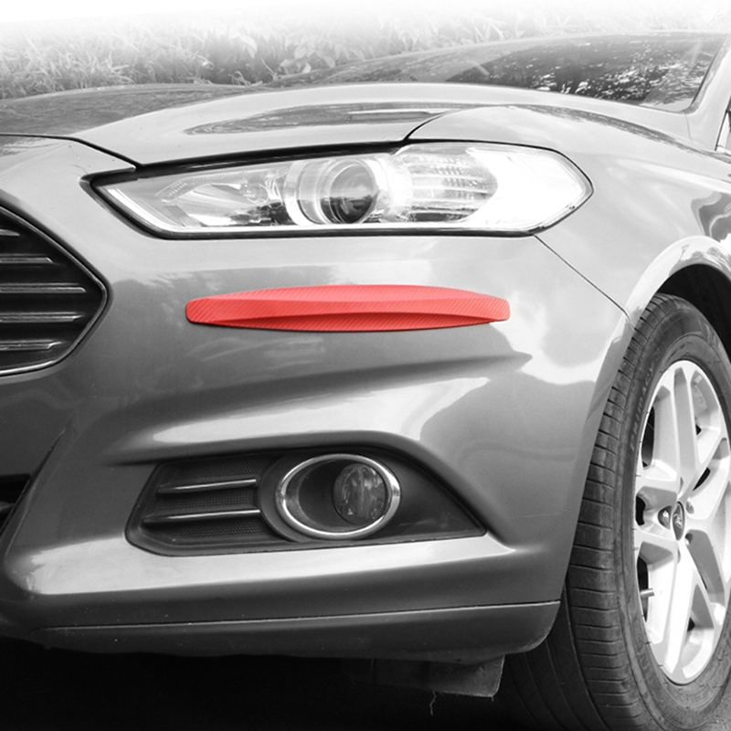 Novo 2pçs Protetor De Pára-Choques Para Carro Canto Tiras Arranhões Lâmina Anticolisão Acessórios Automáticos