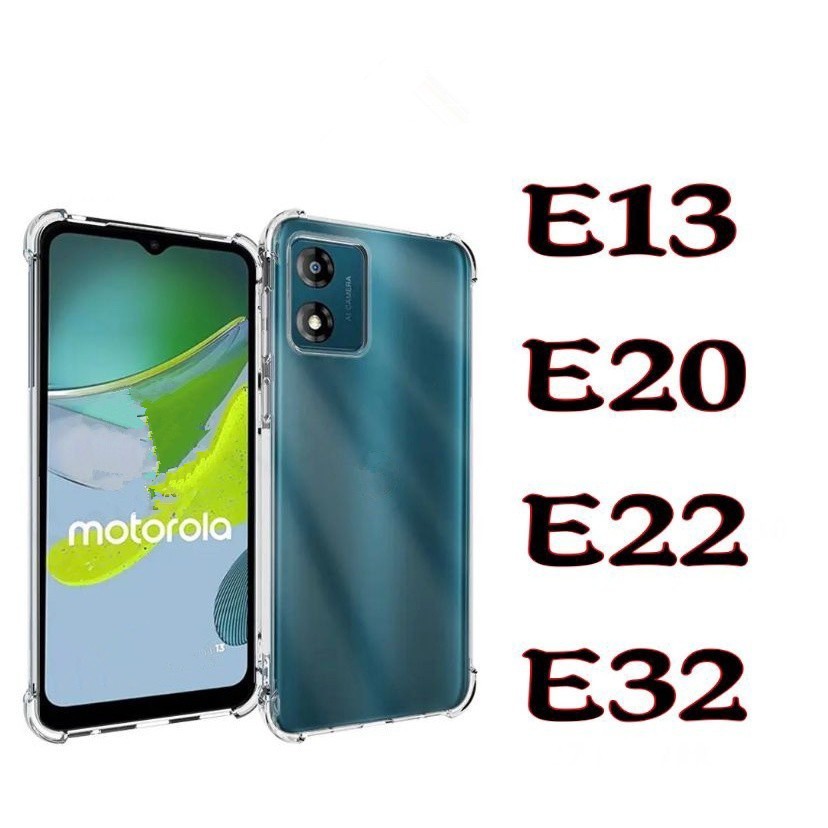 Capa transparente capinha TPU Anti Shock Impacto MOTO E13 E20/E22/E32