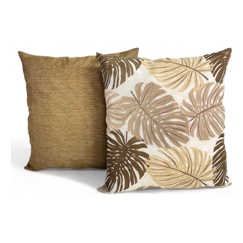 Kit 2 Almofadas Cheias Decorativa Sala Quarto Sofá 48x48cm